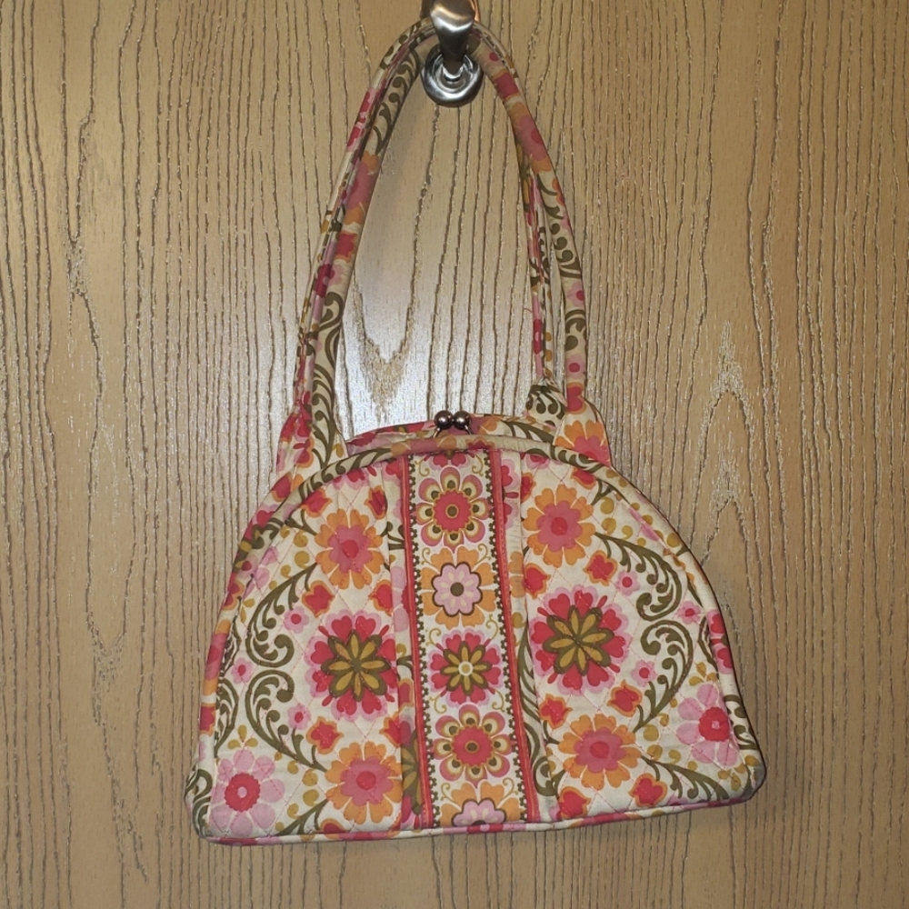 Vera Bradley Eloise Folkloric Satchel